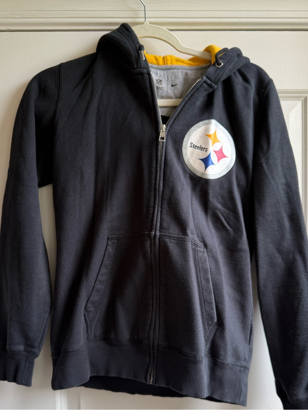 Black Zip-Up Hoodie